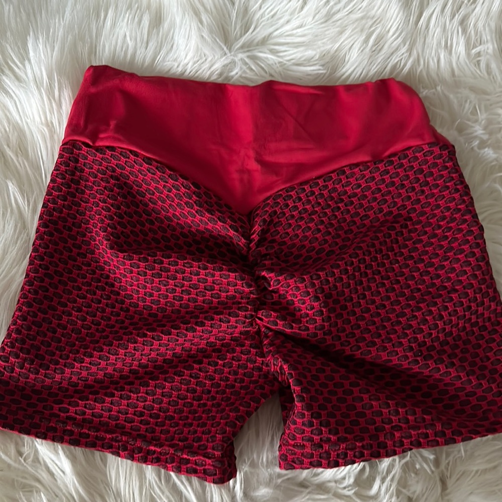 Booty scrunch workout shorts